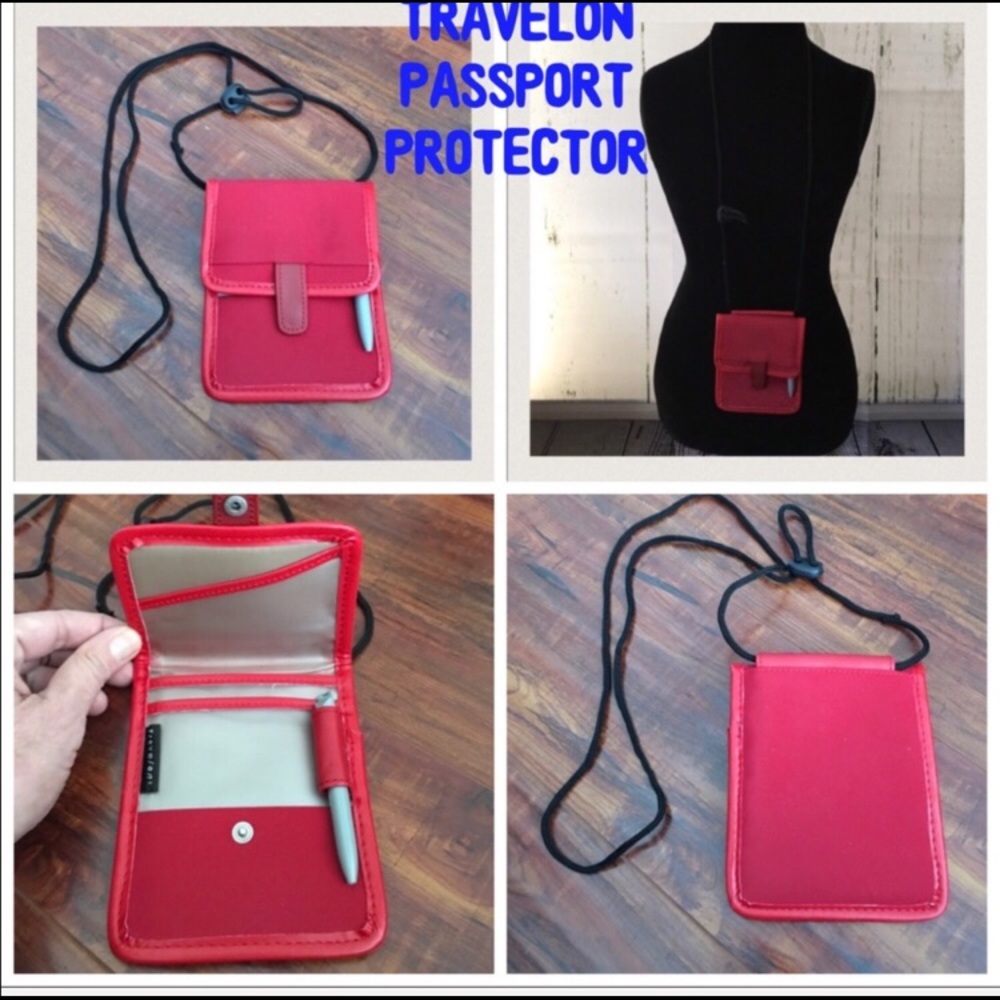 Travelon NWOT Passport Protector Crossbody